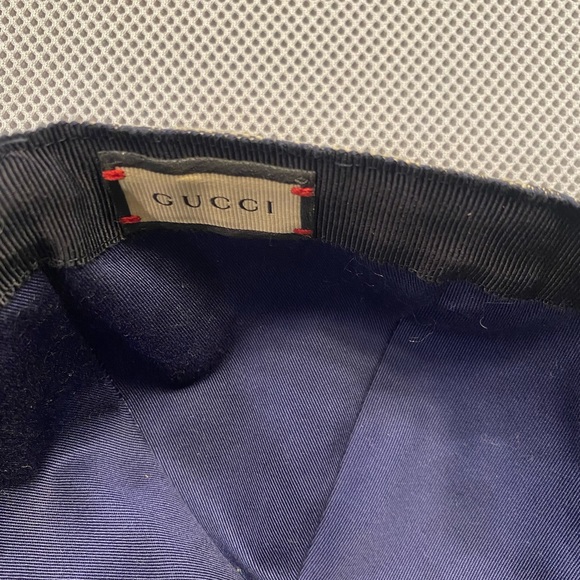 GUCCI SNAPBACK (BLUE MONOGRAM) - Picture 12 of 15